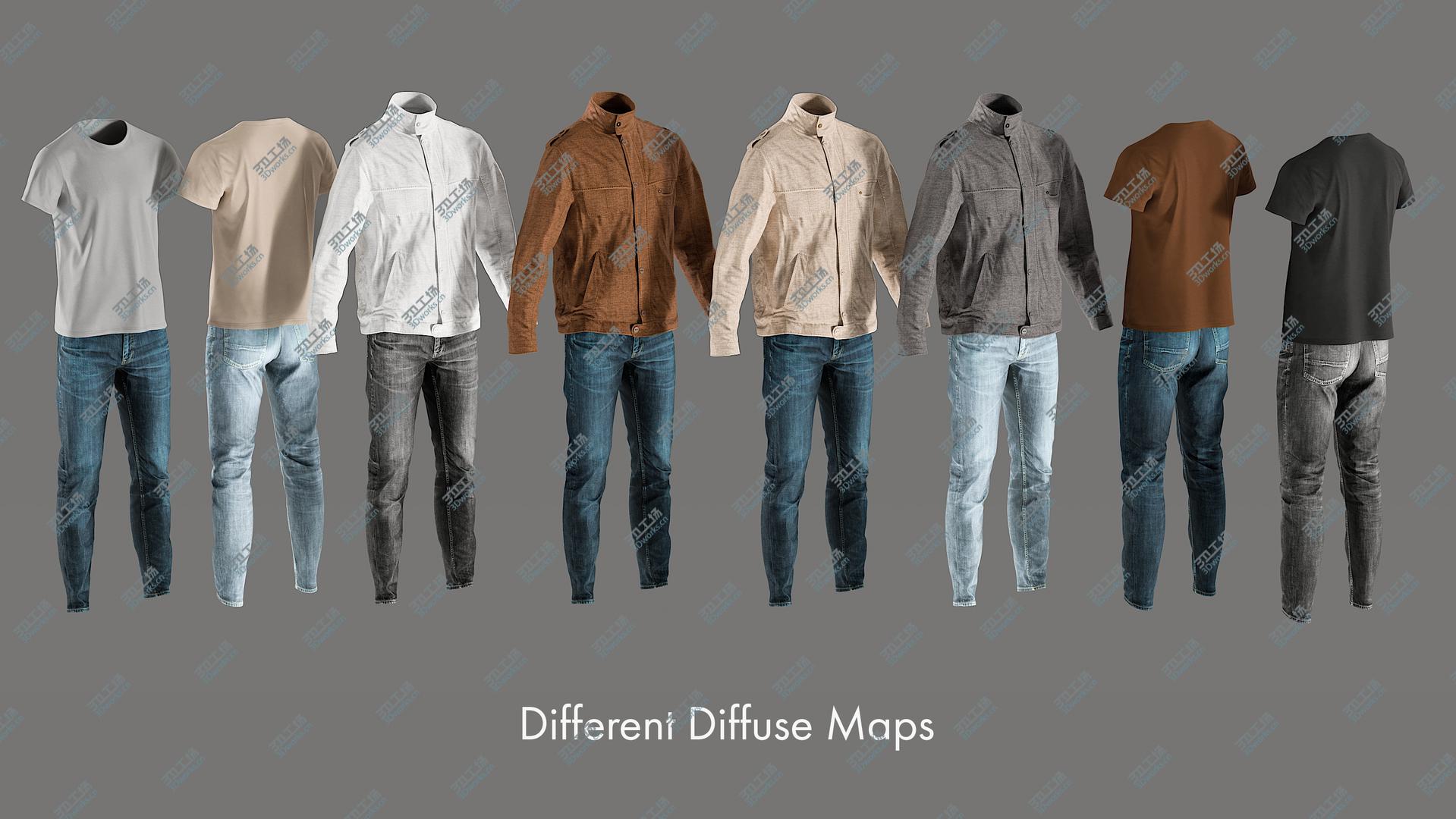 images/goods_img/202104023/Men's Pants with Jacket 7 3D model/2.jpg